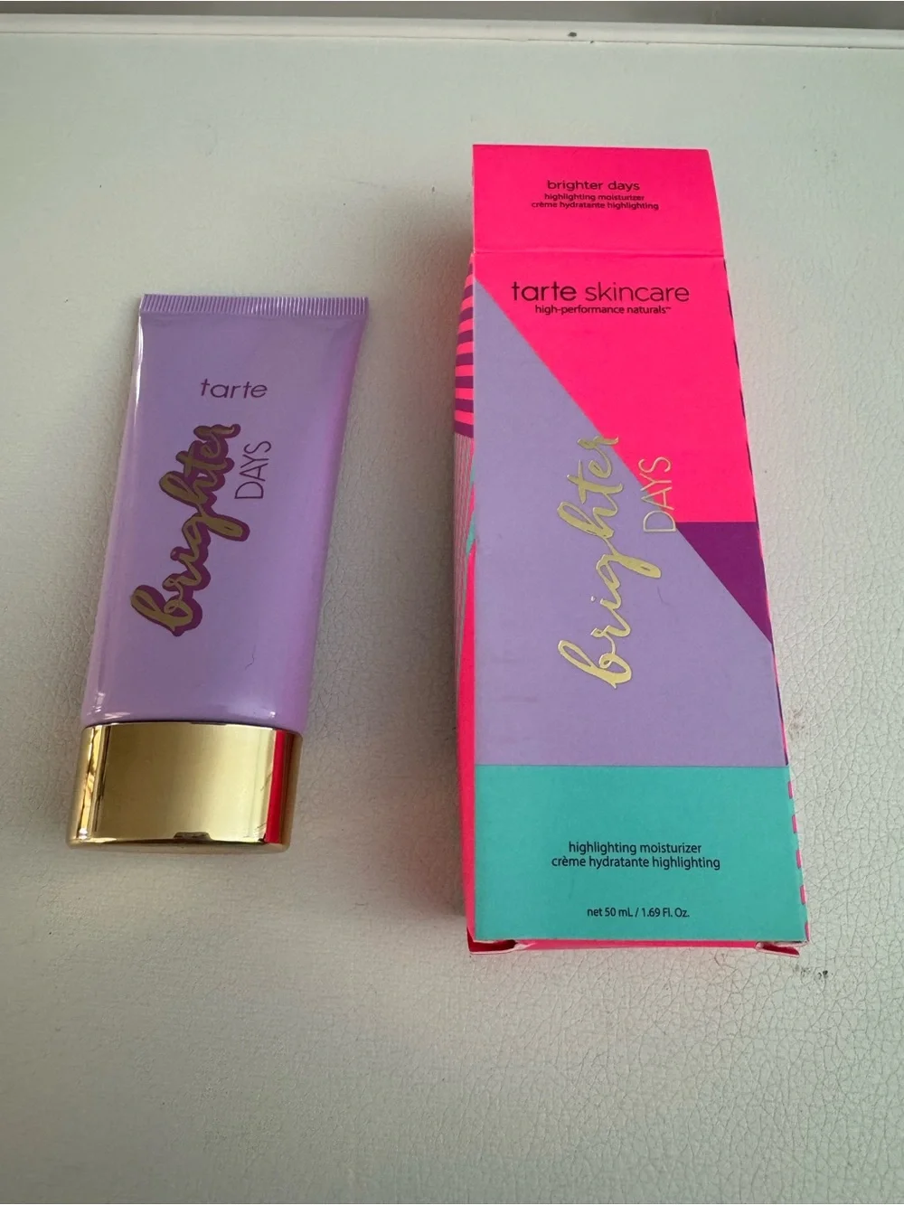 tarte Brighter Days Radiant highlighting moisturizer